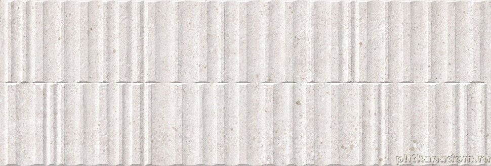 Керамическая плитка Керамин Peronda Manhattan Silver Wavy SP R Настенная плитка серый 33,3х100
