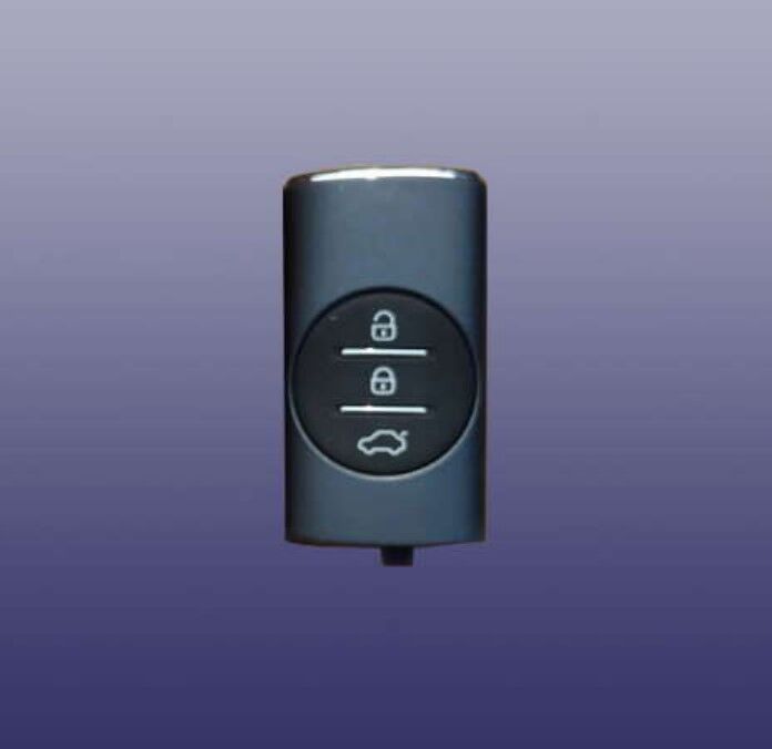 Ключ зажигания брелок с подсветкой 804000113AA CHERY Chery Tiggo 7 Pro