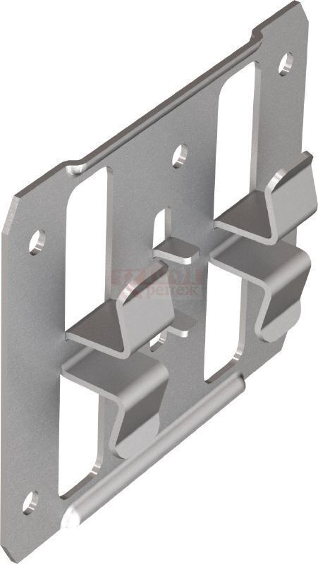 KOVF Кляммер основной для вентилируемого фасада оц. сталь, 70x76x10x1.1 мм 1001 КРЕПЕЖ