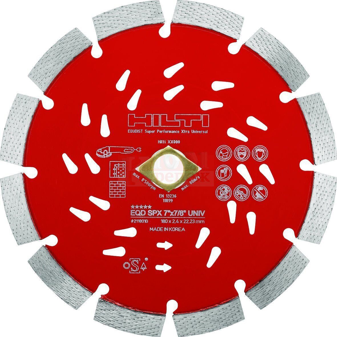 Отрезной диск EQD SPX 180/22 универсальн, Артикул 2117962H HILTI