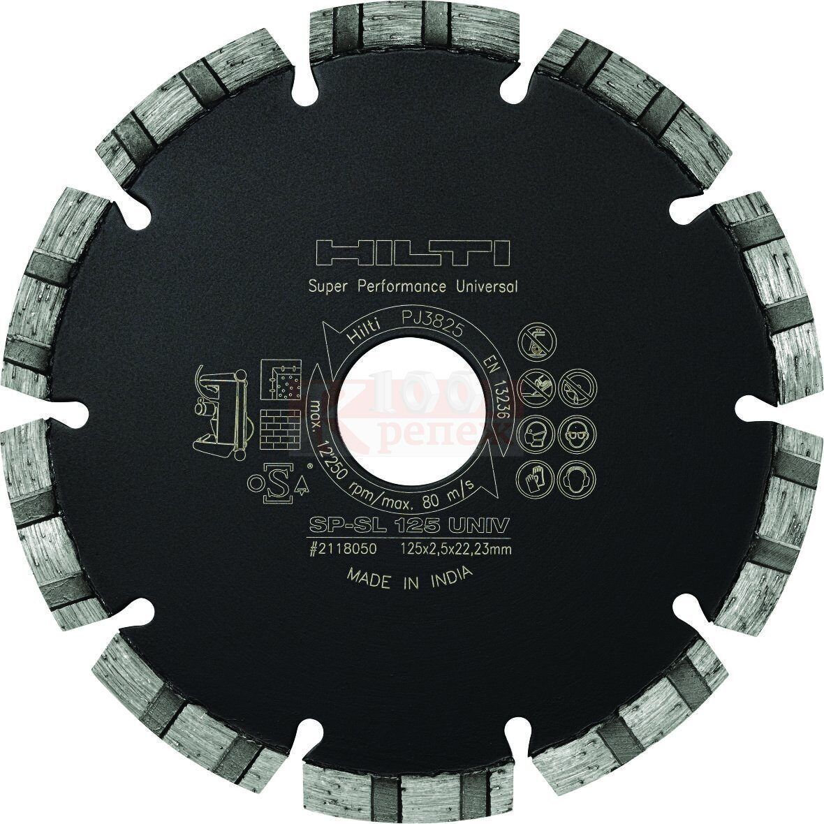 Отрезной диск SP-SL 185 (2) универсальн., Артикул 2118054H HILTI