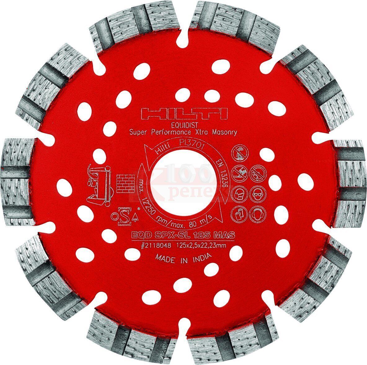 Отрезной диск EQD SPX-SL125 (2) Кирпич, Артикул 2118048H HILTI