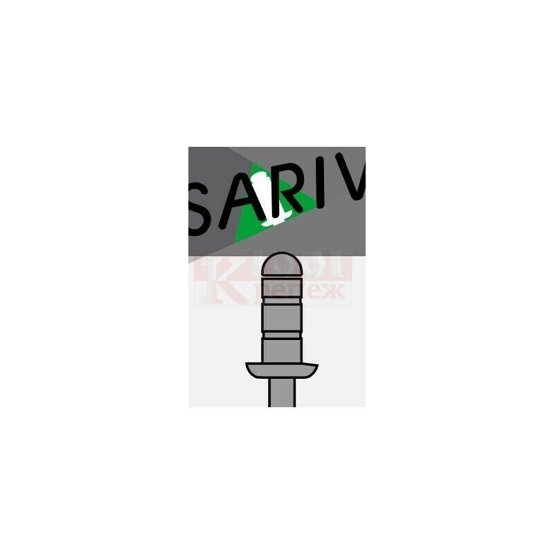 St/St Заклепка вытяжная многозажимная Sariv оцинкованная, 4.8x14 мм SARIV