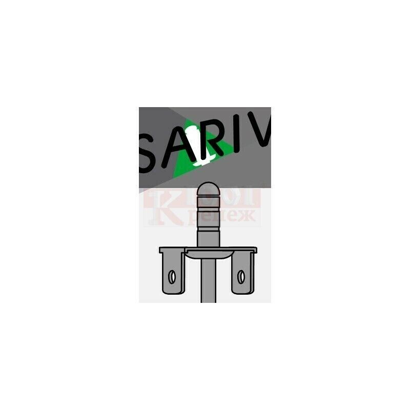 Cu/Cu Заклепка вытяжная для электрики Sariv медная с омедненным стержнем, 4x9 мм SARIV