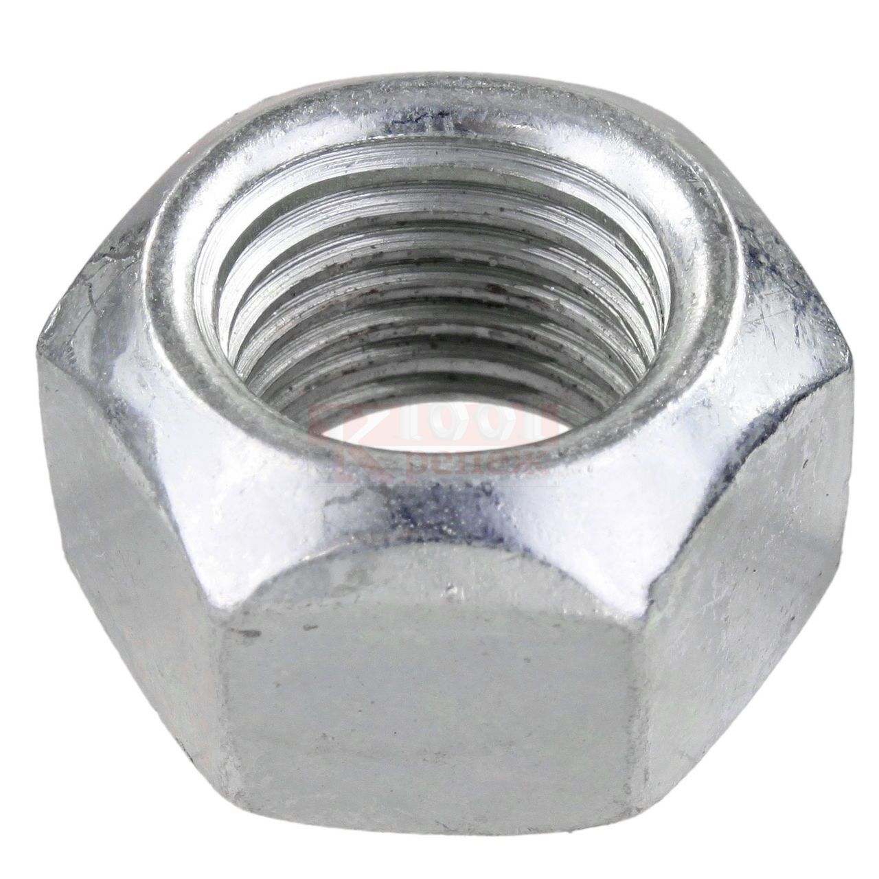 DIN 980 8.0 Гайка шестигранная со стопорным кольцом и скошенными краями оц. сталь, M20 1001 КРЕПЕЖ