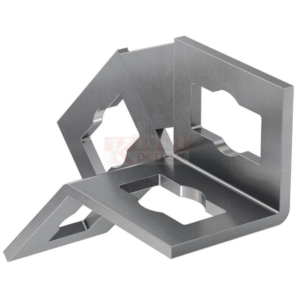 PUWS 2x2/135° A4 Уголок универсальный fischer для профилей FUS нерж. сталь, 41x4 мм FISCHER