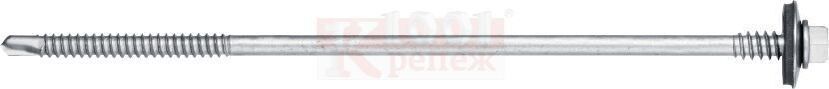 S-CD 63 Шуруп для сэндвич-панелей HILTI по металлу с EPDM-шайбой сталь с покрытием "Дуплекс", 5.5x116 мм