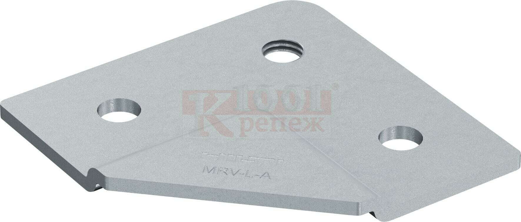 MRV-L-A Пластина соединительная HILTI для контроля уровня фальшпола ОЦ, 41x93.5x4 мм