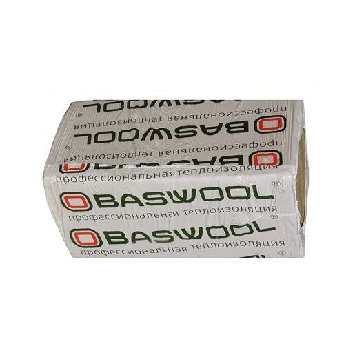 Утеплитель BASWOOL 80 - Вент (1200х600х50) 6п/0,216м3/4,32 м2/6,912м3 под