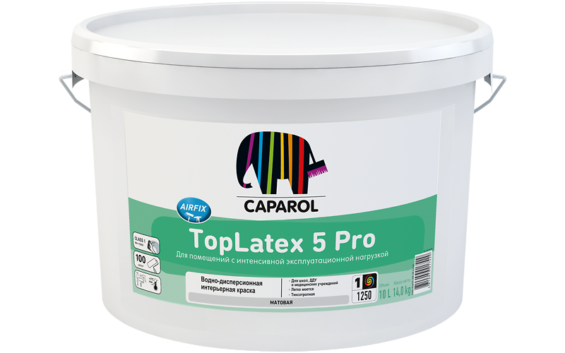 Краска Caparol TopLatex 5 Pro B-1 2,5л.