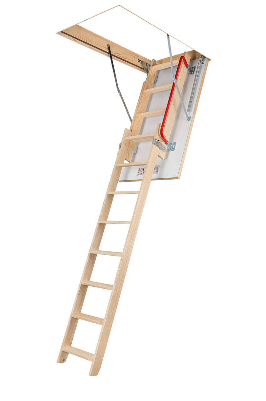 Чердачная люк-лестница деревянная LDK 70х140