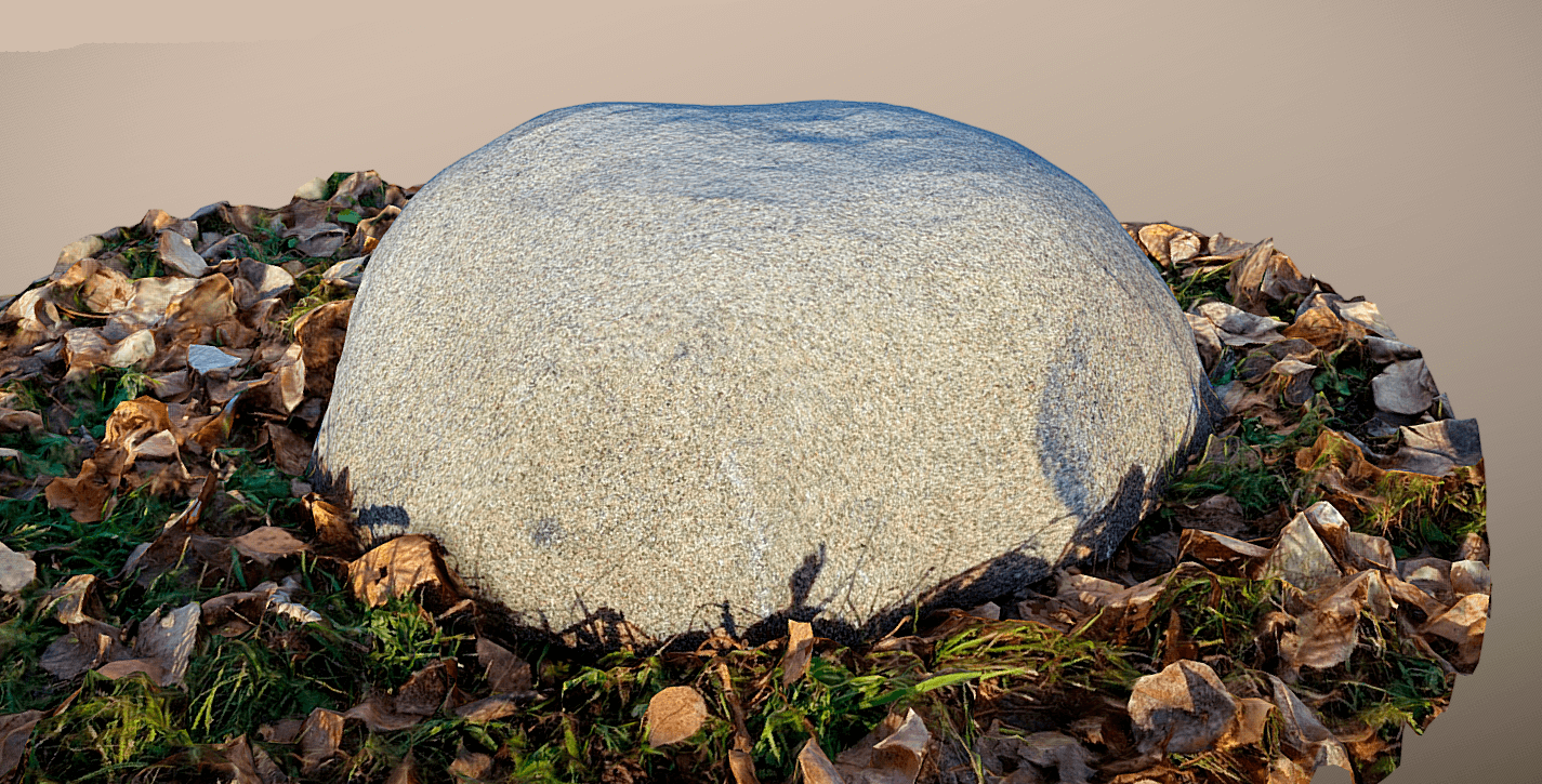Декоративный камень D60/20 - Серый