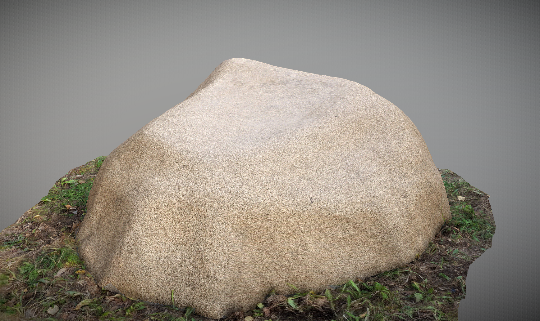 Декоративная крышка люка камень D160/60 на септик ТОПАС - Коричневый