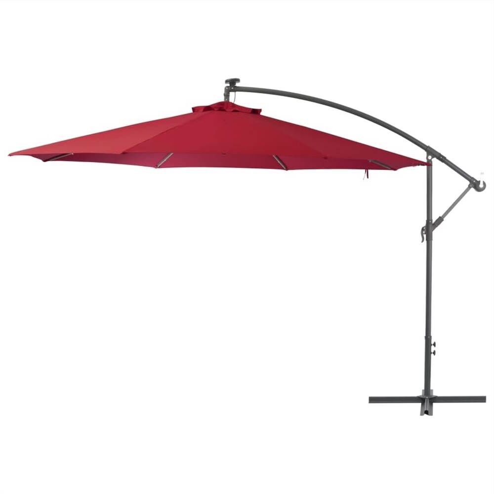 Зонт для кафе AFM-300R-Banan-Red Afina