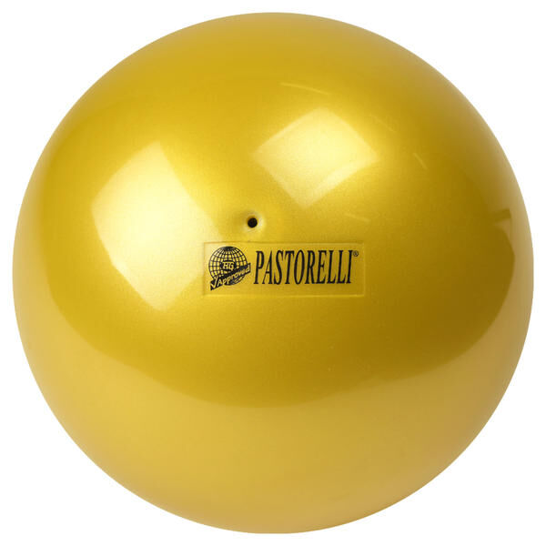 Мяч Pastorelli 18 см, золотой FIG для художественной гимнастики