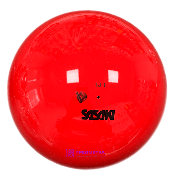 Мяч Sasaki 18,5 см, красный R, M-20A-F для художественной гимнастики