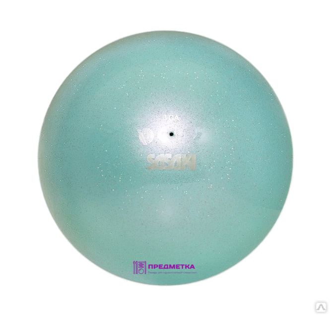 Мяч для художественной гимнастики Sasaki Aurora 18,5 см, голубой LIBU ...