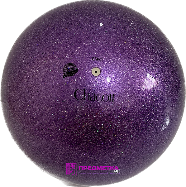 Мяч Chacott Prism 18,5 см, фиолетовый 674 для художественной гимнастики