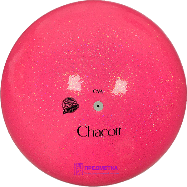 Мяч Chacott Prism 18,5 см, розовый 645 для художественной гимнастики