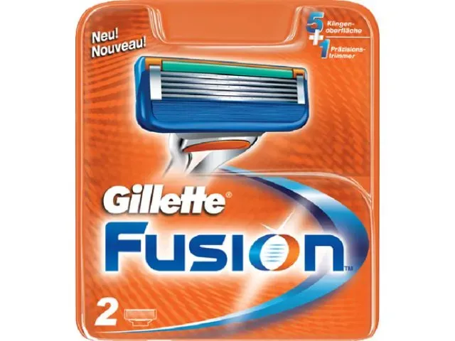 Кассеты сменные для бритвы Fusion 2 шт. Gillette