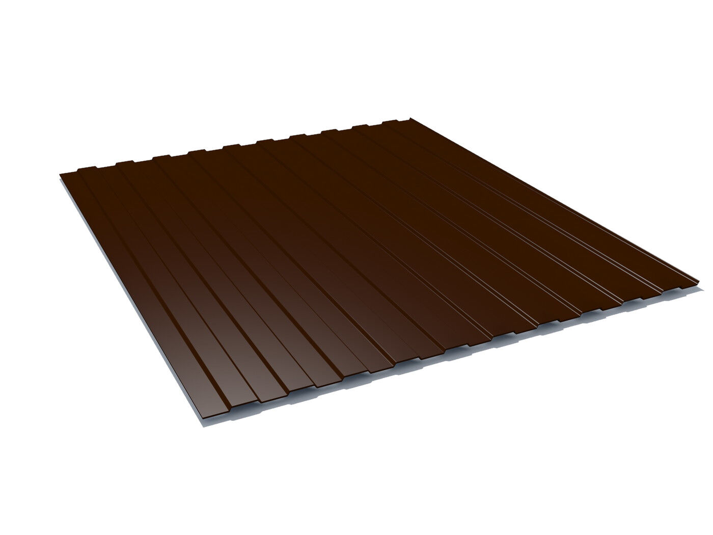 Профилированный лист Коричневый шоколад 0,45 (С-8х1150-А)(ПЭ-01-8017-0,45