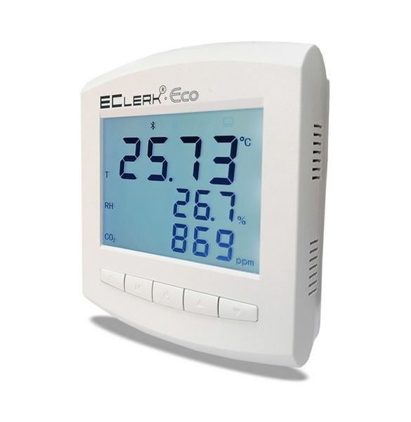 Логгеры Рэлсиб НПП Измеритель-регистратор EClerk-Eco-M-RHT-11 температуры и относительной влажности воздуха, с дисплеем
