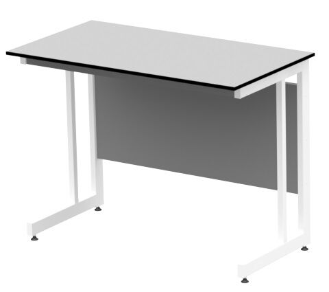 Лабораторные столы ЛОИП Высокий лабораторный рабочий стол на рамном основании ЛАБ-М СЛв 120.65.90 KG-ESS