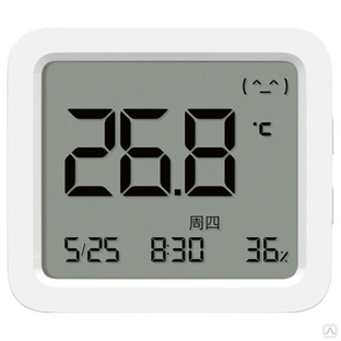 Датчик температуры и влажности Xiaomi Mijia Smart Thermometer and Hygrometer 3 (MJWSD05MMC) #1