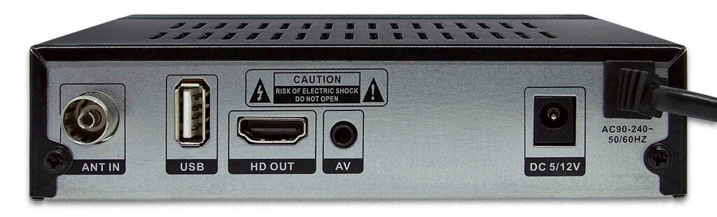 Цифровой эфирный ресивер World Vision T625A (DVB-T2/T/C, IPTV, USB, металл, кнопки, дисплей) 2