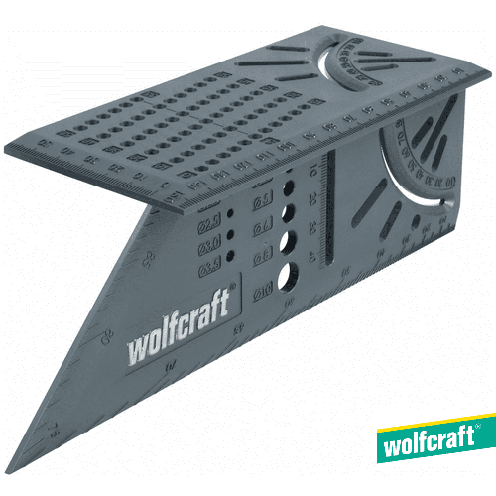 Угольник разметочный 3D, многофункциональный "Wolfcraft"
