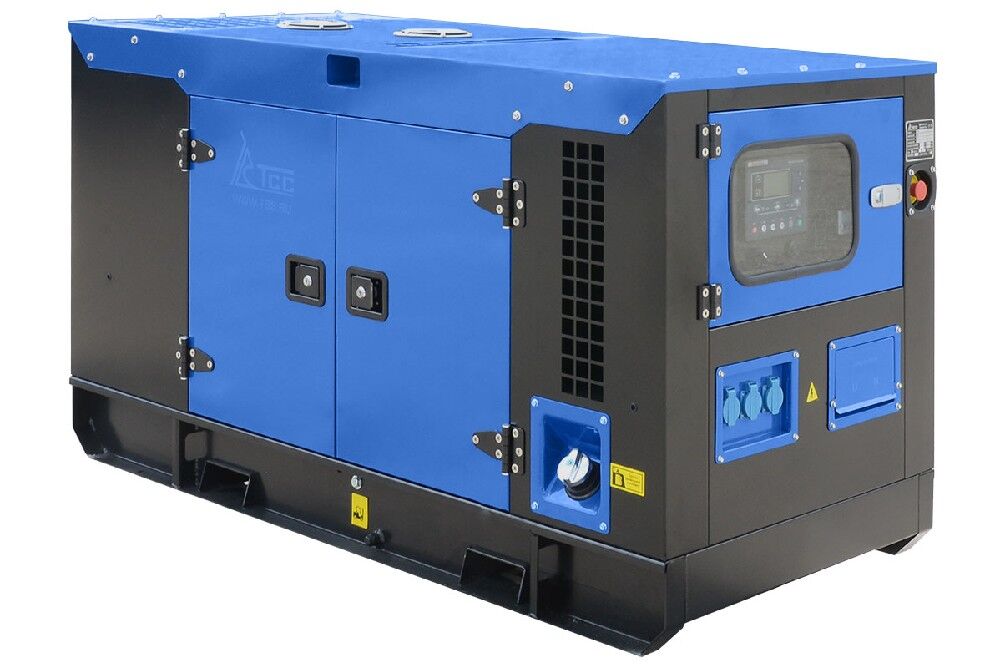 Дизель генератор 16 кВт 1 фазный АВР шумозащитный кожух TTd 18TS-2 STA