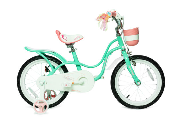 Велосипед детский Royal Baby Little Swan New 18, 18" мятный
