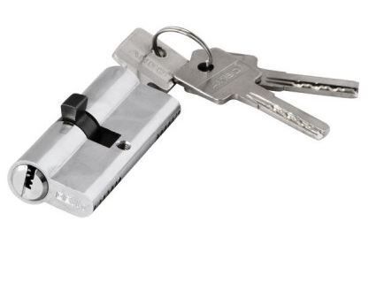 Сердцевина ANBO 40*45мм, ключ/ключ, 3 ключа, никель, 4045