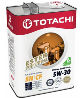 Синтетическое Масло моторное Totachi Ultima EcoDrive L Synthetic SN/CF 5w30 20л