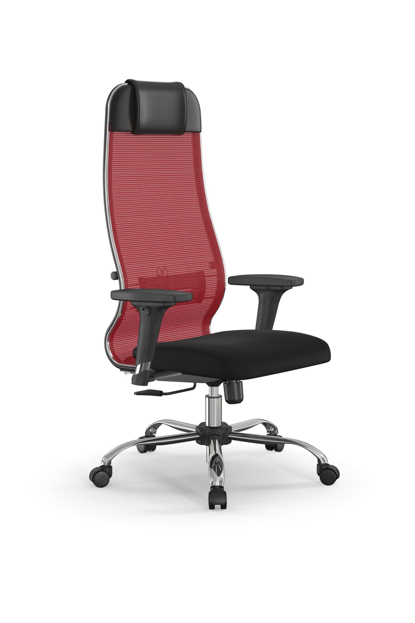 Кресло офисное Комплект 18/2D (красный) Метта B 1b 11/2D основание 17833