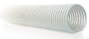 Шланг напорно-всасывающий полиуретановый со спиралью ПВХ Texonic Essential PHD-PU/OM антистатический d-25х1 мм, Ру 6 атм 