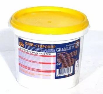 Клей-паста QUALITY для пенополистерола и стиропора 1,5 кг