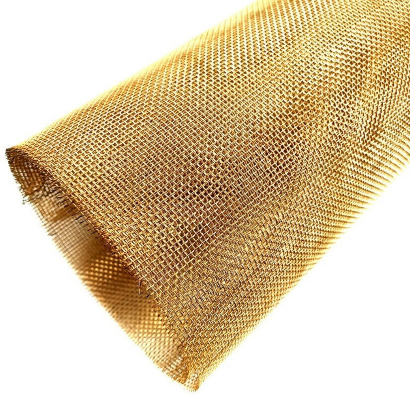 Сетка бронзовая тканая, ячейка: 0.14х0.14 мм, марка: БрОФ6.5-0.4, ГОСТ 6613-86