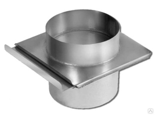 Шибер D= 130 мм, Материал: оцинкованная сталь 