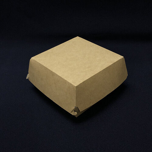 Упаковка ECO BURGER-L для бургеров 50шт 120х120х70 /50#150