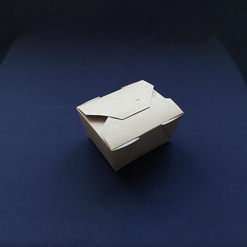 Упаковка ECO FOLD BOX-600 плоская коробка ВОК 600мл 50шт 90х105/113х130/64мм /50#450