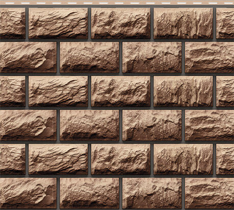 Фасадная панель "Альпийский Премиум" (2,005х0,22м – 0,45м2) Турмалин