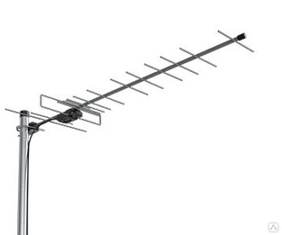 Антенна уличная ДМВ для DVB-T2 "Эфир-08AF Turbo" (L035.08DF) питание от цифровой приставки 5В 