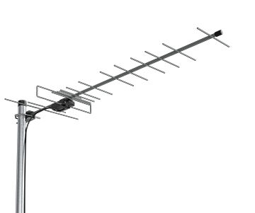 Антенна уличная ДМВ для DVB-T2 "Эфир-08AF Turbo" (L035.08DF) питание от цифровой приставки 5В