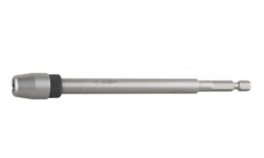 Удлинитель для сверла перовых с хвостовиком ЗУБР HEX 1/4″, L=150мм