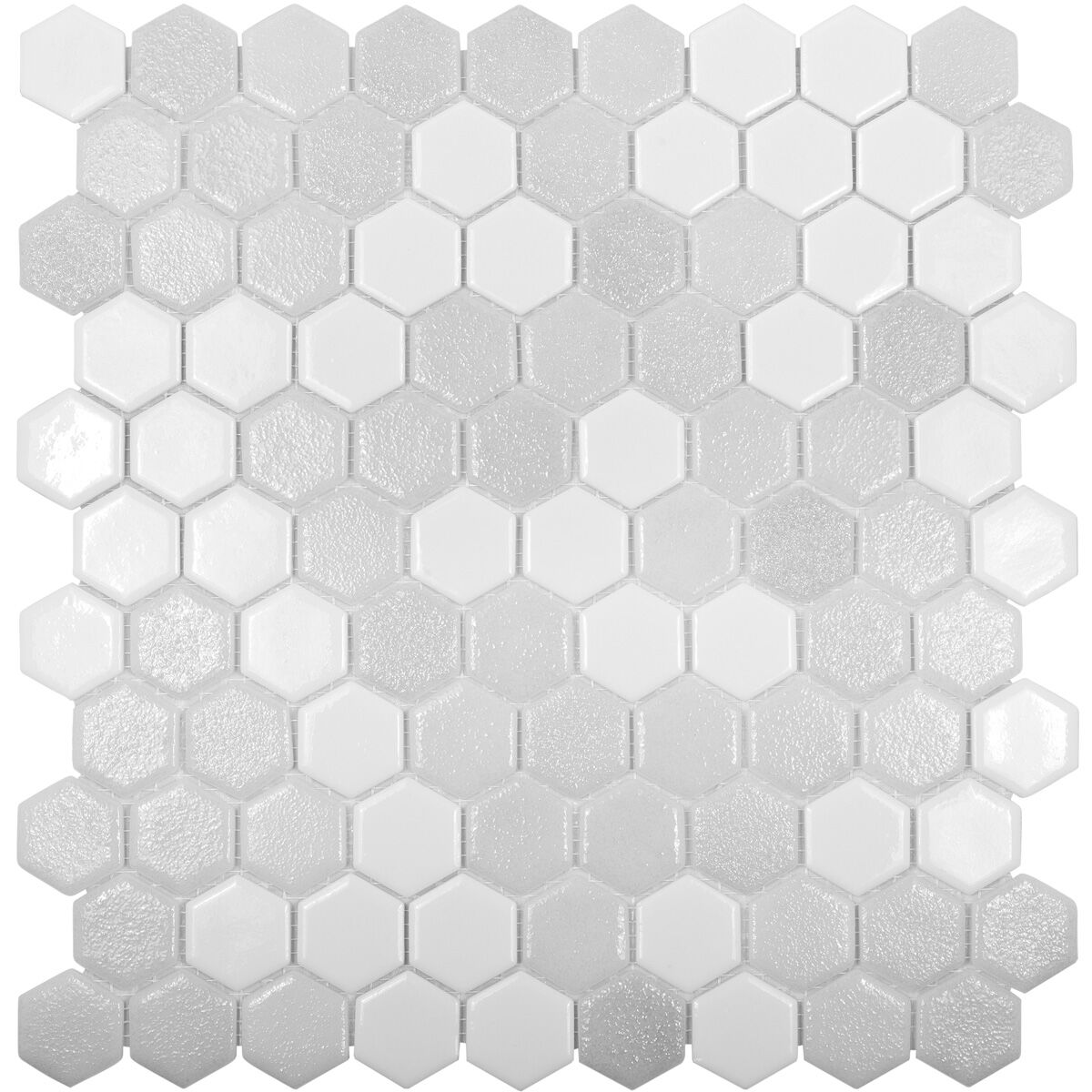 Мозаика стеклянная Hexagon COLORS 100/514 Vidrepur