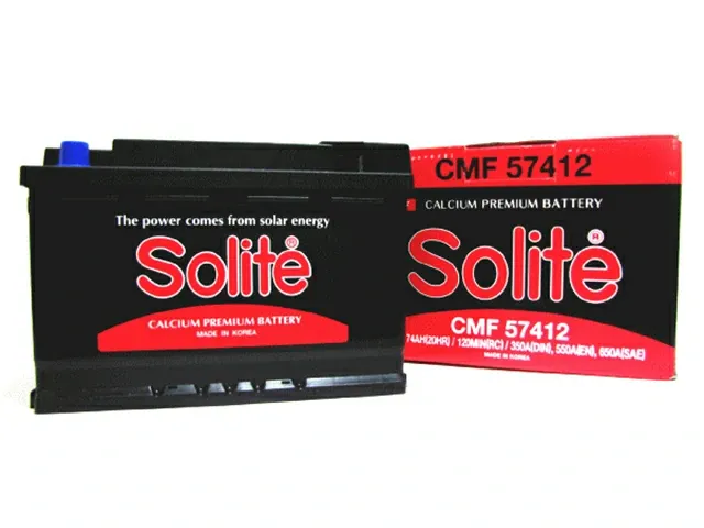 Аккумулятор Solite CMF57412 74Ah