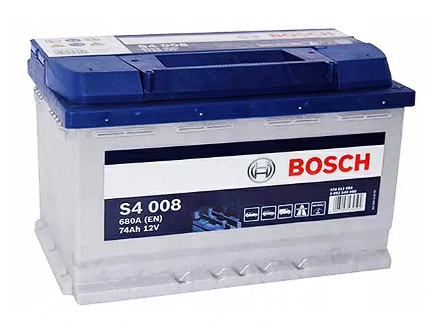 Аккумулятор Bosch S4 008 (574 012 068) 74Ah