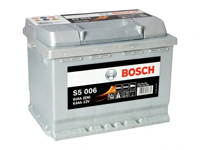 Аккумулятор Bosch S5 006 (563 401 061) 63Ah