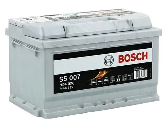Аккумулятор Bosch S5 007 (574 402 075) 74Ah